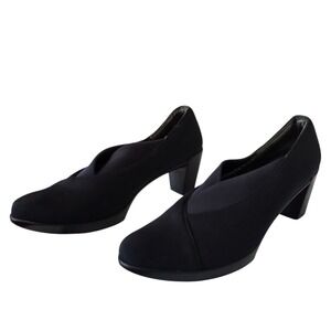 Naot Women's 11 Lucente Slip on Dress Shoes Comfort Heel Pumps Minimalist